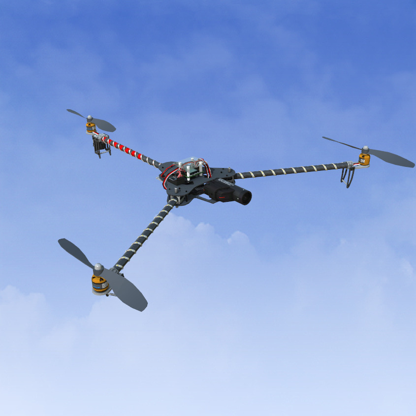 Tricopter 900